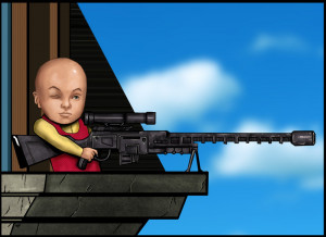 Stewie Griffin With A Sniper Family guy - stewie by