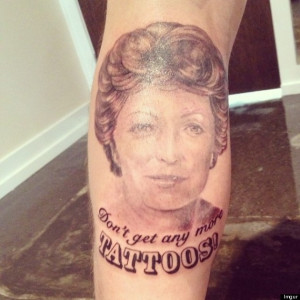 Tattoo Teaches Grandma A Lesson (PHOTO)
