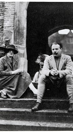 Joint project: Vita with husband Harold Nicolson