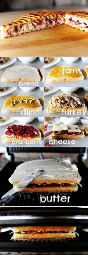 Thanksgiving Leftover Sandwiches
