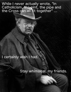 from byzantium on brew g k chesterton the most interesting theologian ...