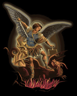 Saint Michael, the Archangel, defend us in battle;