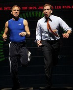 Norbert Leo Butz (Jeffrey Skilling) andStephen Kunken (Andy Fastow)