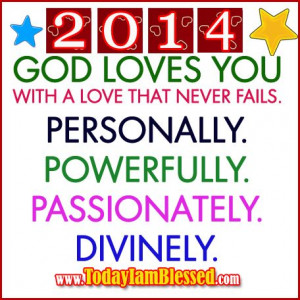 New Year Inspirational Messages - God has amazing plans for you today