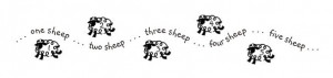This “counting sheep” decal is just too cute! It’s available ...