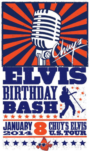 Come celebrate the birth of the KING at Chuy's on Wednesday, January ...