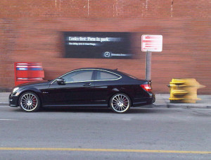 Funny photos funny ad fast car signs