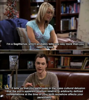 Penny Believes In Astrology, The Big Bang Theory