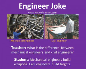... between Mechanical Engineer and Civil Engineer? - Best Engineer Jokes