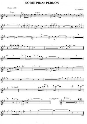 PARTITURAS PARA BANDA SINALOENSE 4