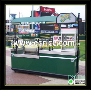 new design fast food kiosk mall outdoor food kiosk design crepe food