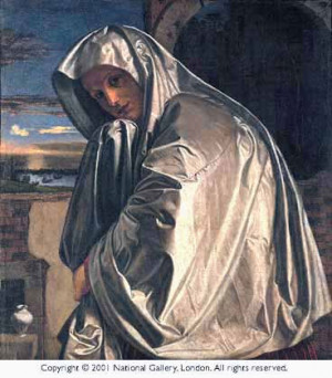 Gian Girolamo Savoldo, 'Saint Mary Magdalene approaching the Sepulchre ...