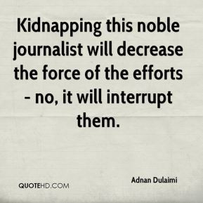 Adnan Dulaimi Kidnapping