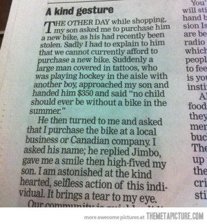 faith in humanity restored story