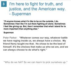 Some super hero quotes I found for camp!