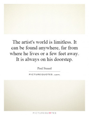 Paul Strand Quotes