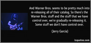 Warner Brothers quote #2