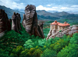Roussanou Monastery Meteora Greece
