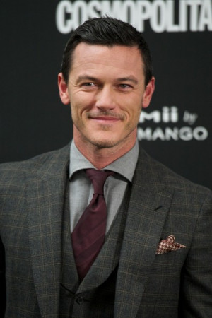 Actor Luke Evans attends the Cosmopolitan Fun Fearless Awards 2014 at ...
