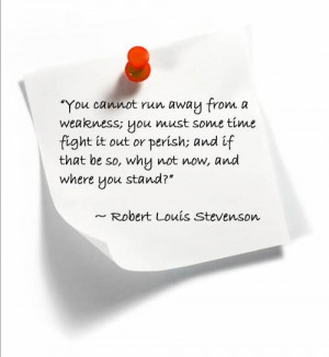 Robert Louis Stevenson quote