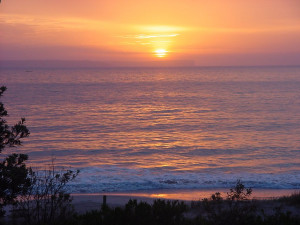 morning sunrise beach