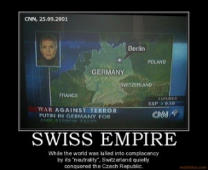SWISS EMPIRE - While the world was lulled into complacency by its ...