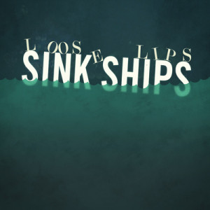 Loose Lips Sink Ships Quote Canvas Print
