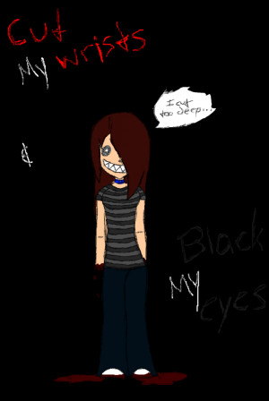 Bleeding Emo Arm Cuts Cut my wrists and black my