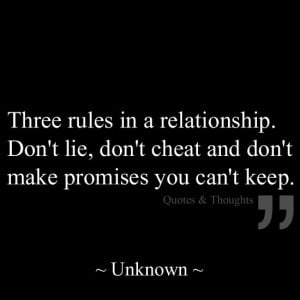 Lies Don End Relationships