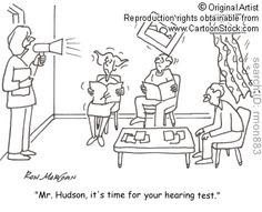 Hearing related comic More