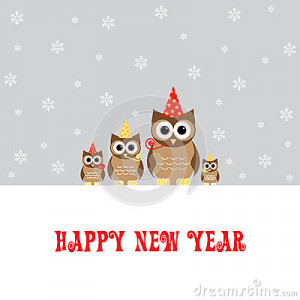 happy new year cute owl 2011 owl new years y happy 2014 and happy new ...