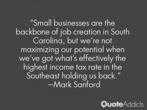 job creation in South Carolina, but we're not maximizing our potential ...