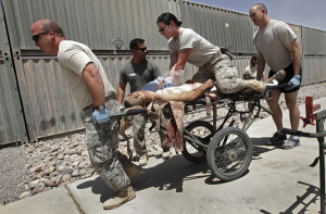Army medevac crew member attempts to revive a Marine mortally ...