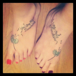Mother/Daughter tattoo