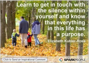 Motivational Quote by Elizabeth Kubler-Ross