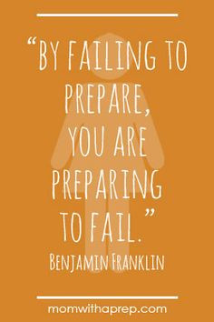 Preparedness Quotes Vol. 1 @ MomwithaPREP.com