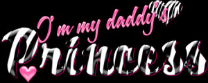 Glitter Text » About me + Shoutouts » daddy's princess