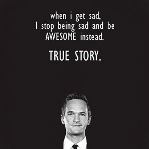 barney, how i met your mother, quote, sad, stop
