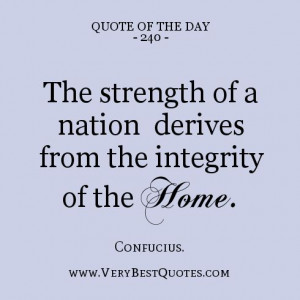 Integrity of the home quote