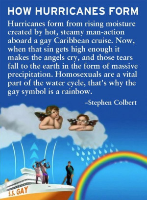 How Hurricanes Form. Stephen Colbert