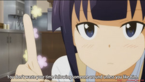 Anime I Love You Quotes You don't waste your time