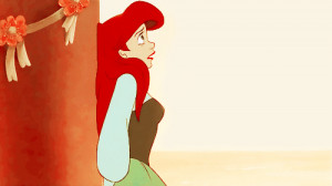 Silent Ariel Is Sad Reaction Gif