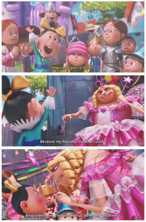 Despicable Me 2 quote.