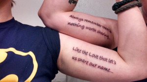 Brother And Sister Tattoo Quotes