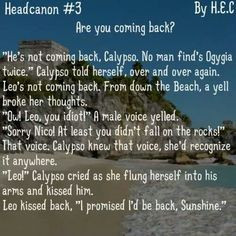 ... headcanons percy jackson calypso and leo leo valdez and calypso caleo