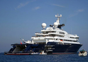 Paul Allen's yacht: