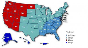 usps priority mail delivery time