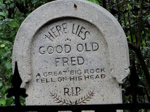 Funny Epitaphs Part III