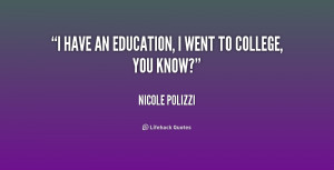 Nicole Polizzi Quotes