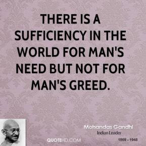 Sufficiency Quotes